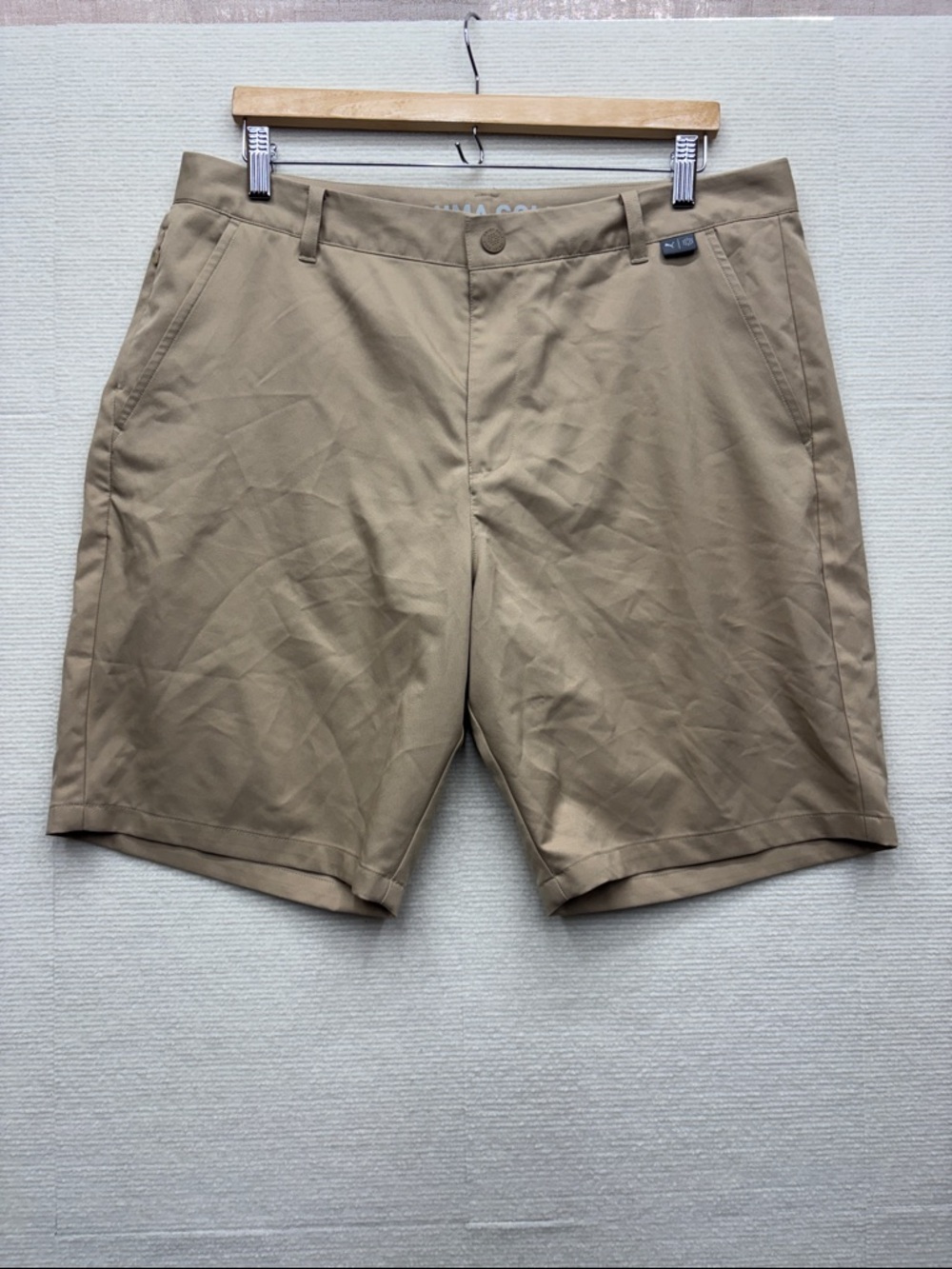 Puma Golf 36 Men's Khaki Performance Shorts
